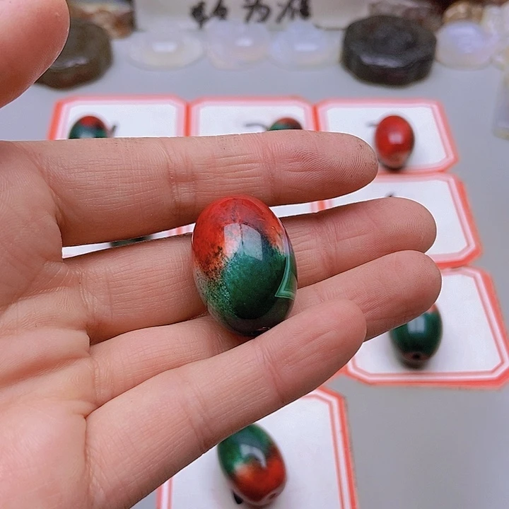 【闪购商品】未镶嵌玛瑙/玉髓珠宝半成品曼*