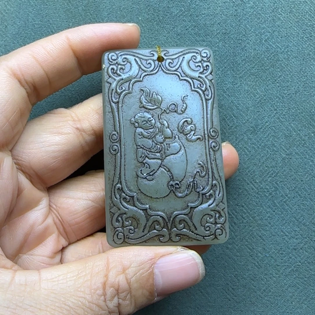 和田玉把件未镶嵌t**q