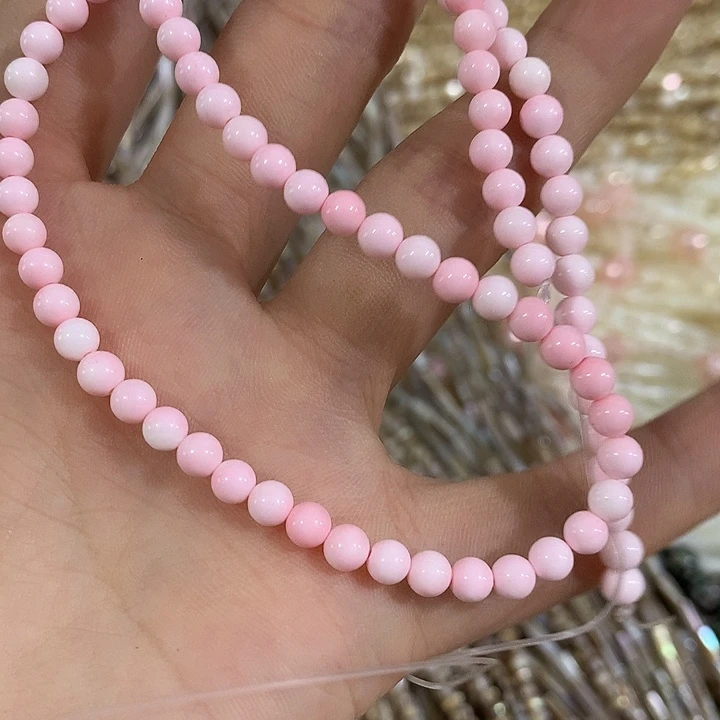 6mm女皇贝圆珠一条