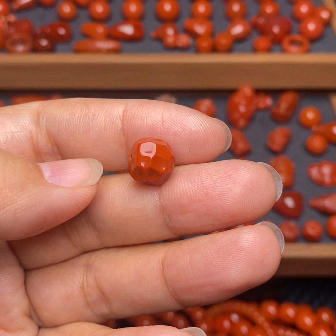 南红玛瑙配饰未镶嵌吉*物配饰