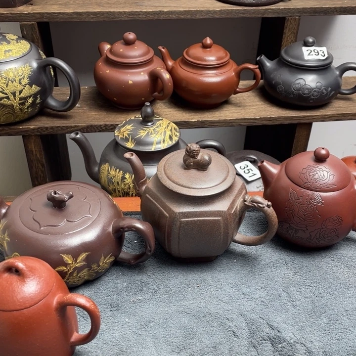 紫砂茶壶紫砂微瑕