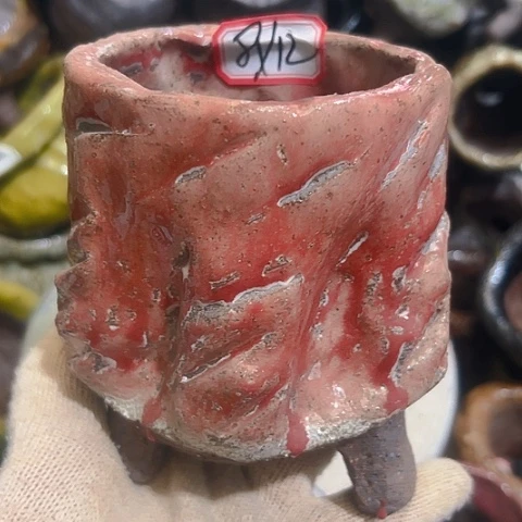 粗陶花盆手工花盆制作