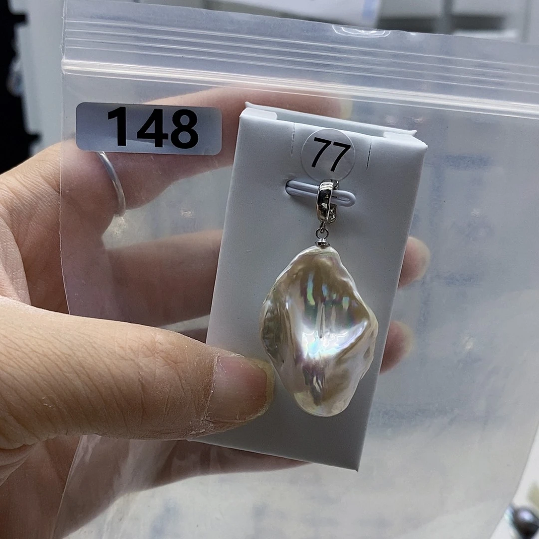 颈饰合金淡水珍珠