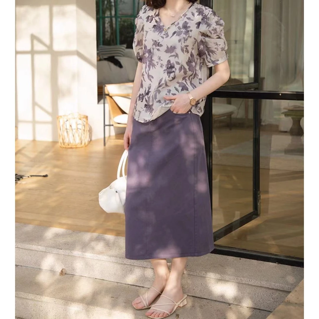 『时尚衬衫Y』时尚气质百搭衬衫93981