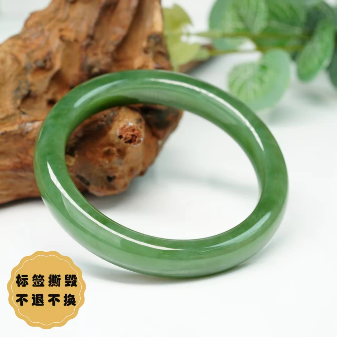 【小北好物】和田玉手镯圈口53-60【多样性发一】2QH54X351