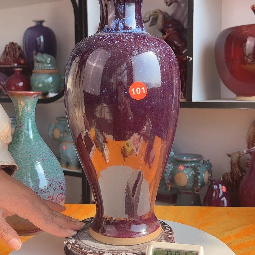 摆件走**风郑家钧窑摆件