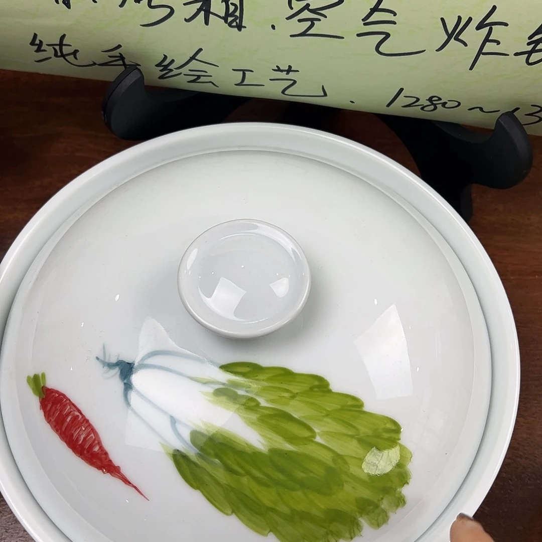 瓷片景德镇陶瓷手工手绘制作