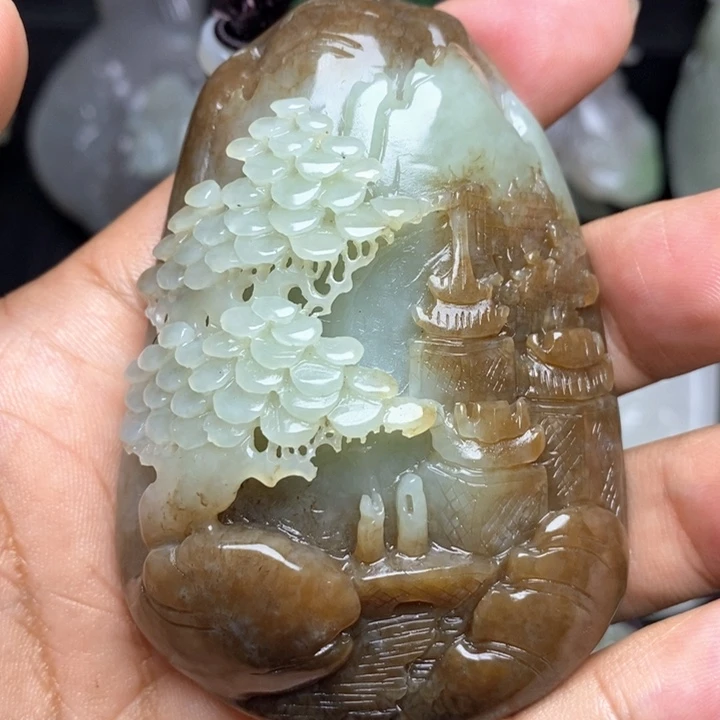 颈饰未镶嵌和田玉