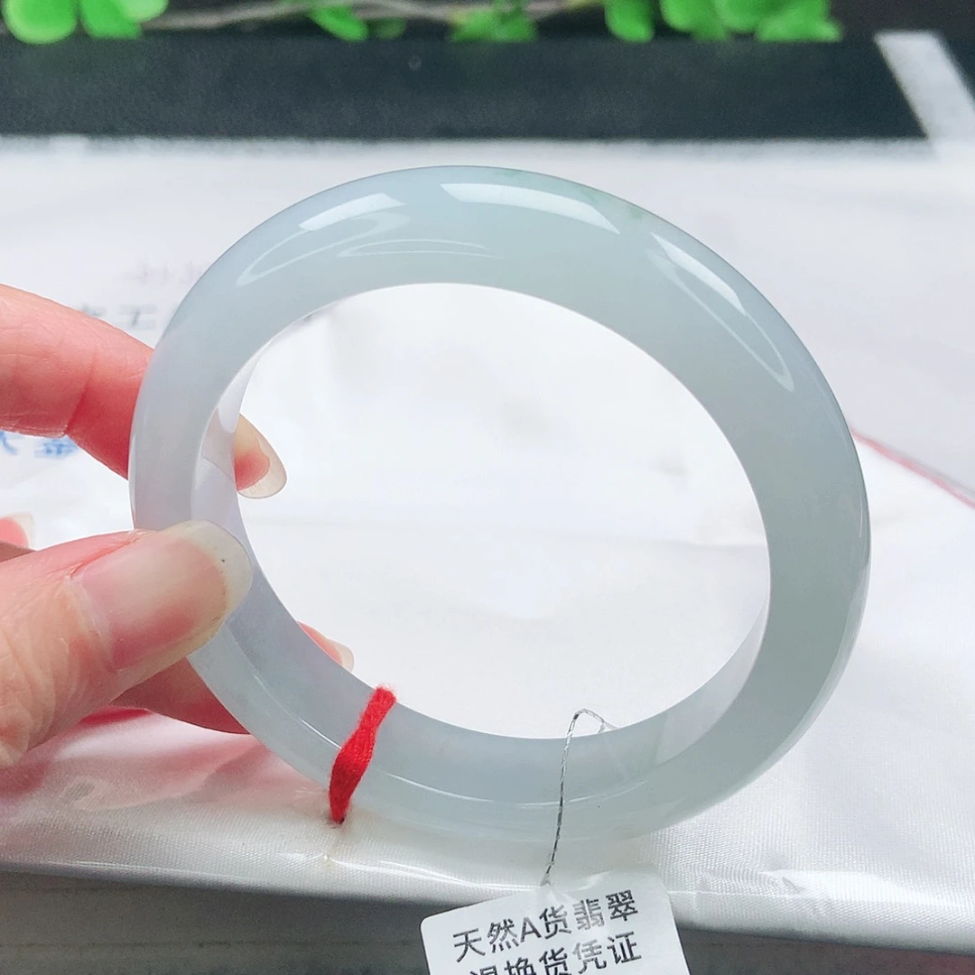 翡翠手镯未镶嵌57.5圈