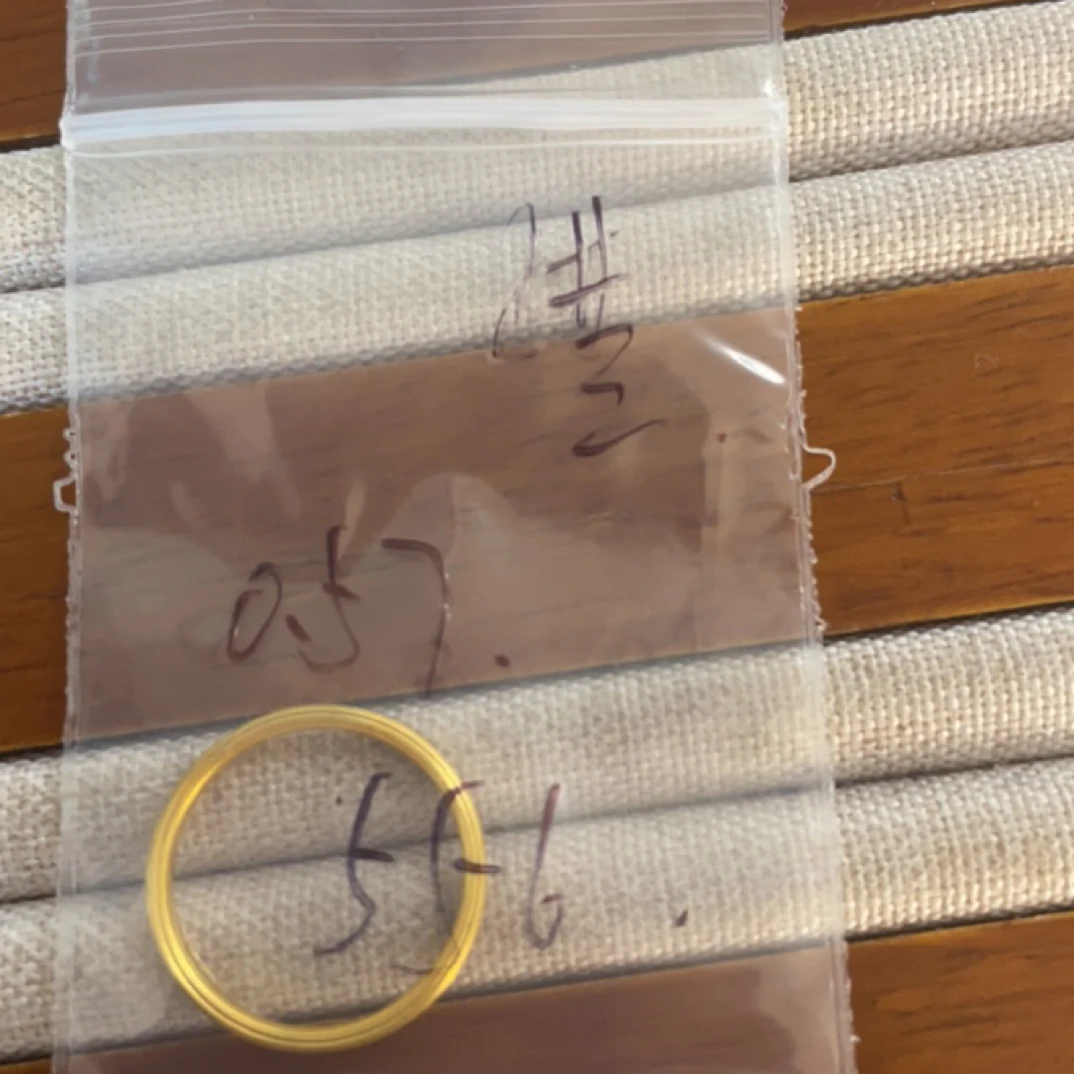 克重0.57 8号 三生三世戒指 足金999