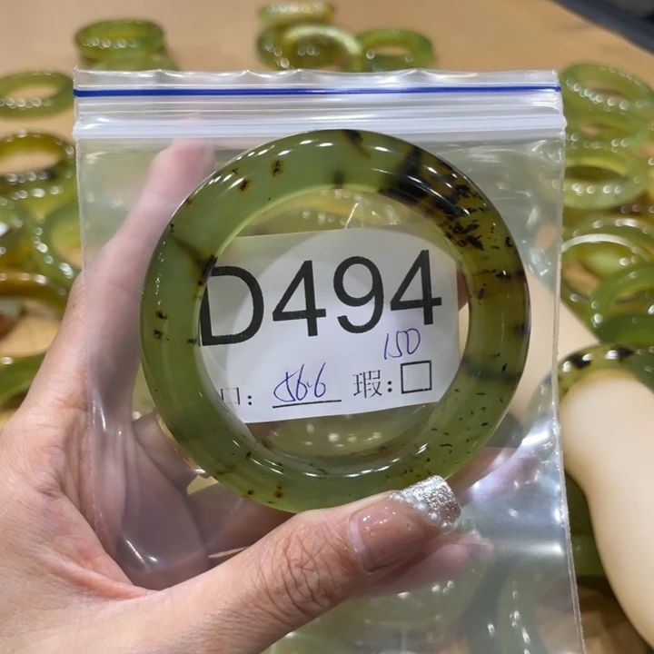未镶嵌蛇纹石玉手镯脆*?
