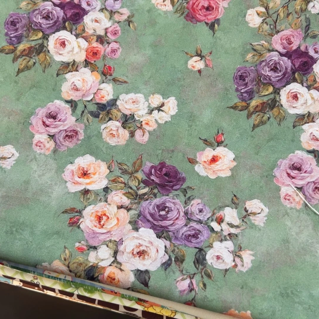 棉一米价纯棉8安帆布1.5米宽果子块