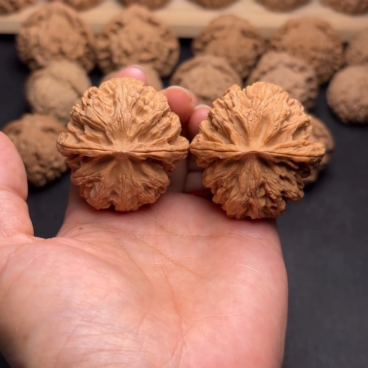 文玩核桃把件42苹果