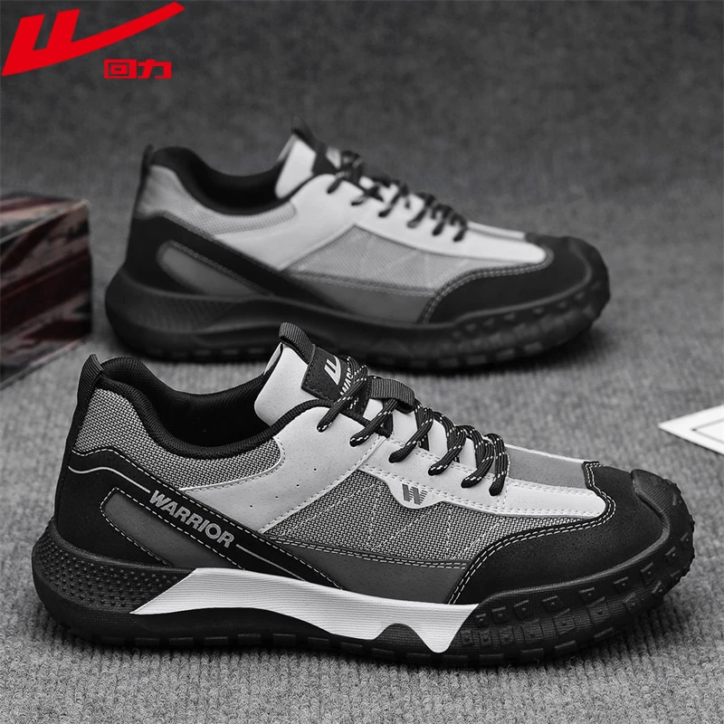 回力男鞋夏季透气轻便休闲百搭网面鞋男士户外登山徒步运动潮鞋