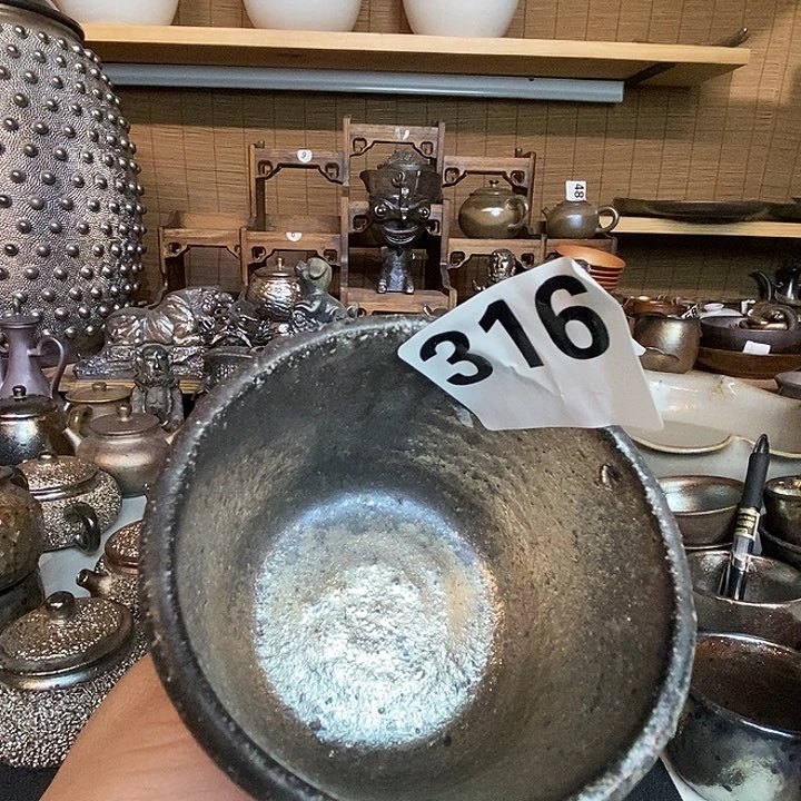 高温柴烧陶泥主人杯