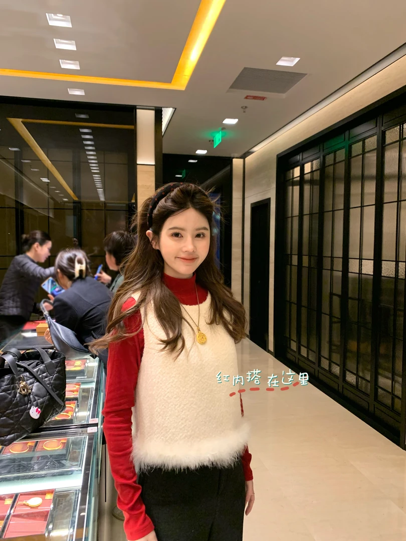 【花花】德绒打底~半高领260g德绒亲肤纯色内搭打底衫