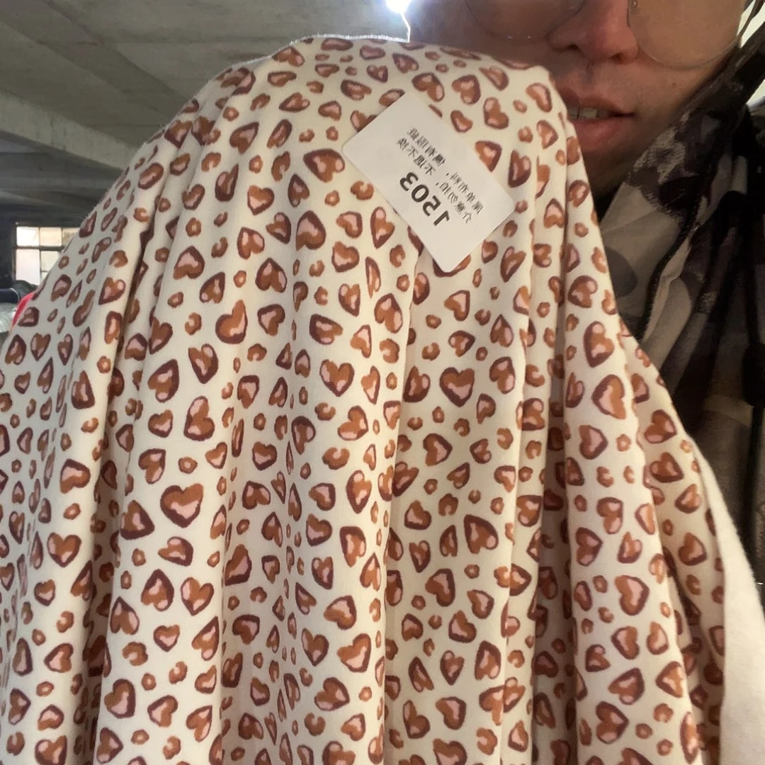 宽1.6米弹力纯棉针织不倒绒2米价1503