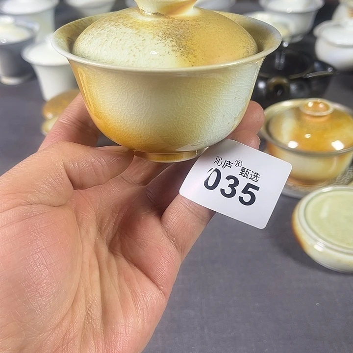 沁庐柴窑古法柴烧全手工茶具