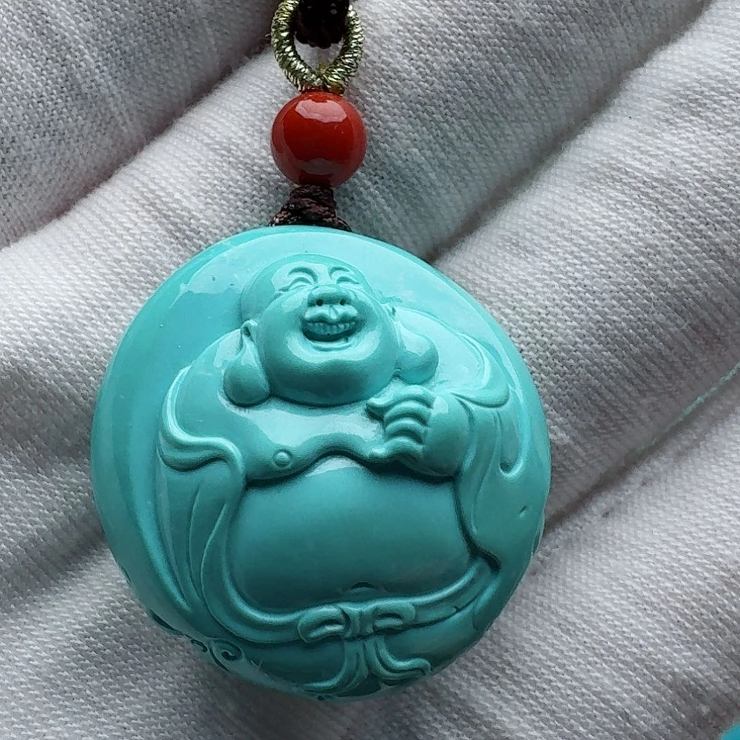 绿松石未镶嵌颈饰