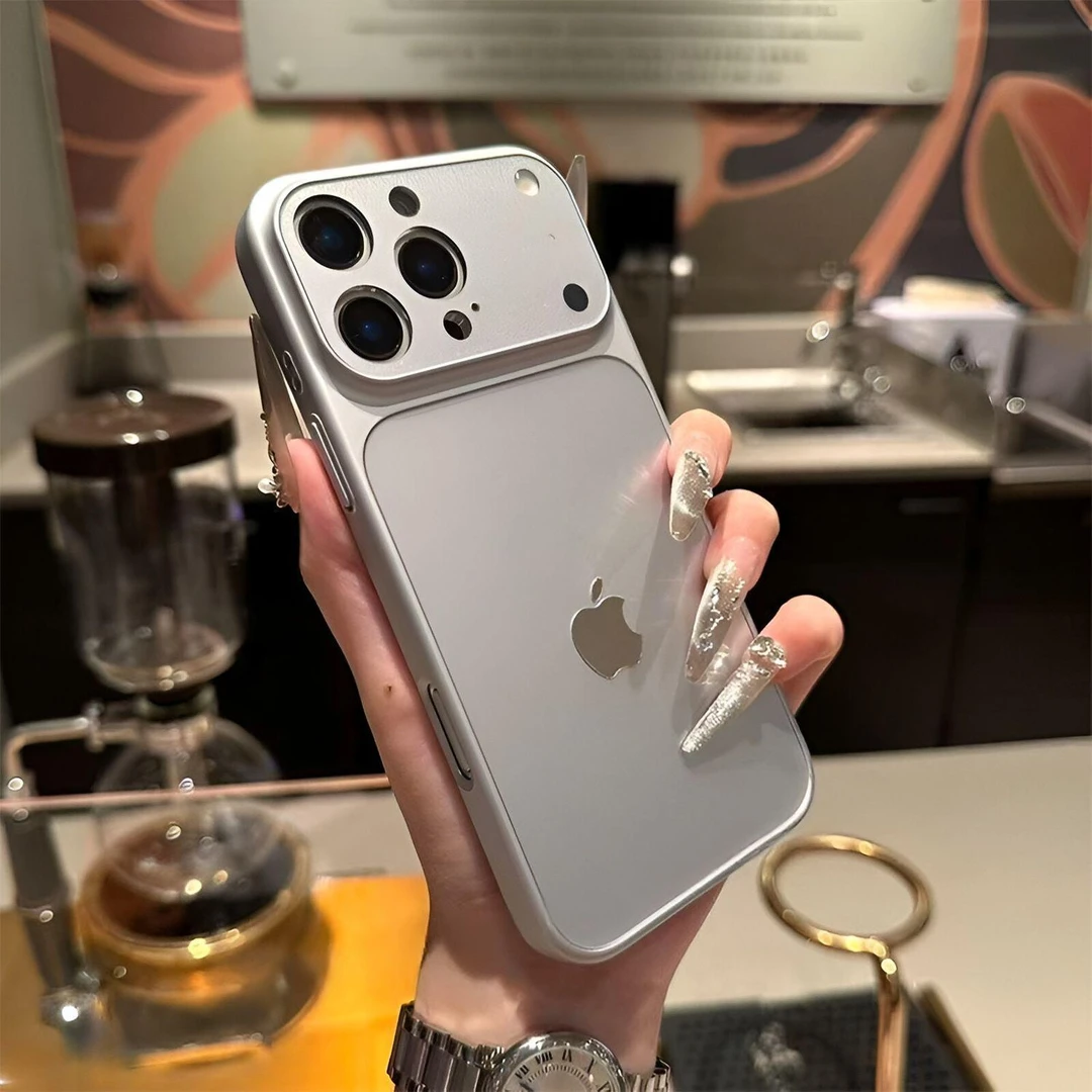 秒变17大视窗适用苹果16promax手机壳磨砂iPhone15pro全包14/13硬