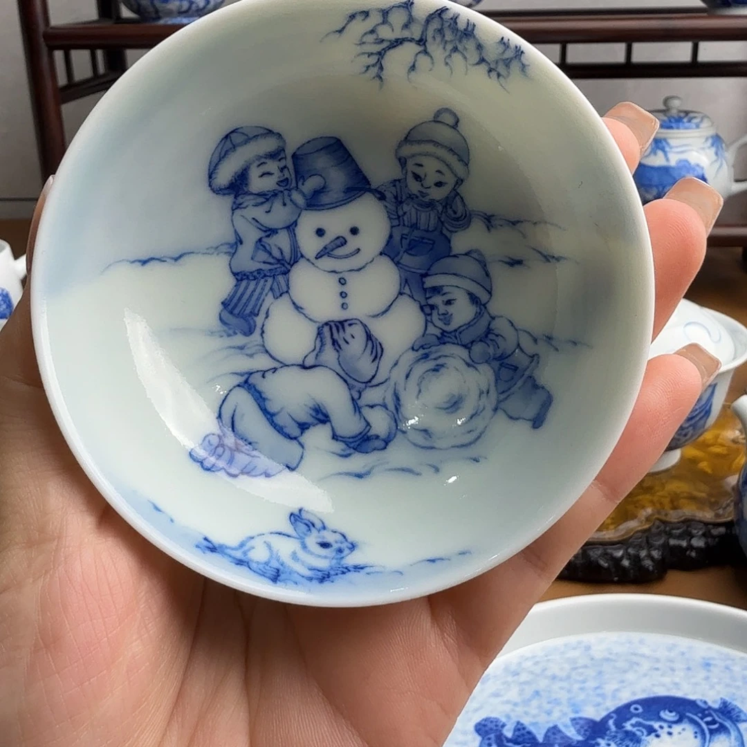 金***宏盉木。   童子杯。