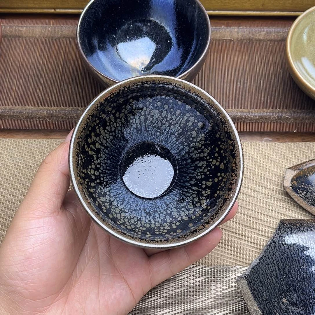 茶盏建窑建盏主人杯