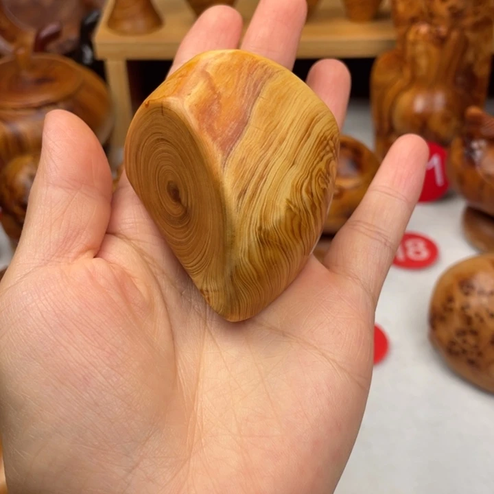 木太行精品闻香把件