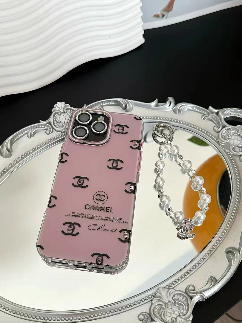 灰粉小香风轻奢风适用于苹果13/14/15/16pm 手机壳