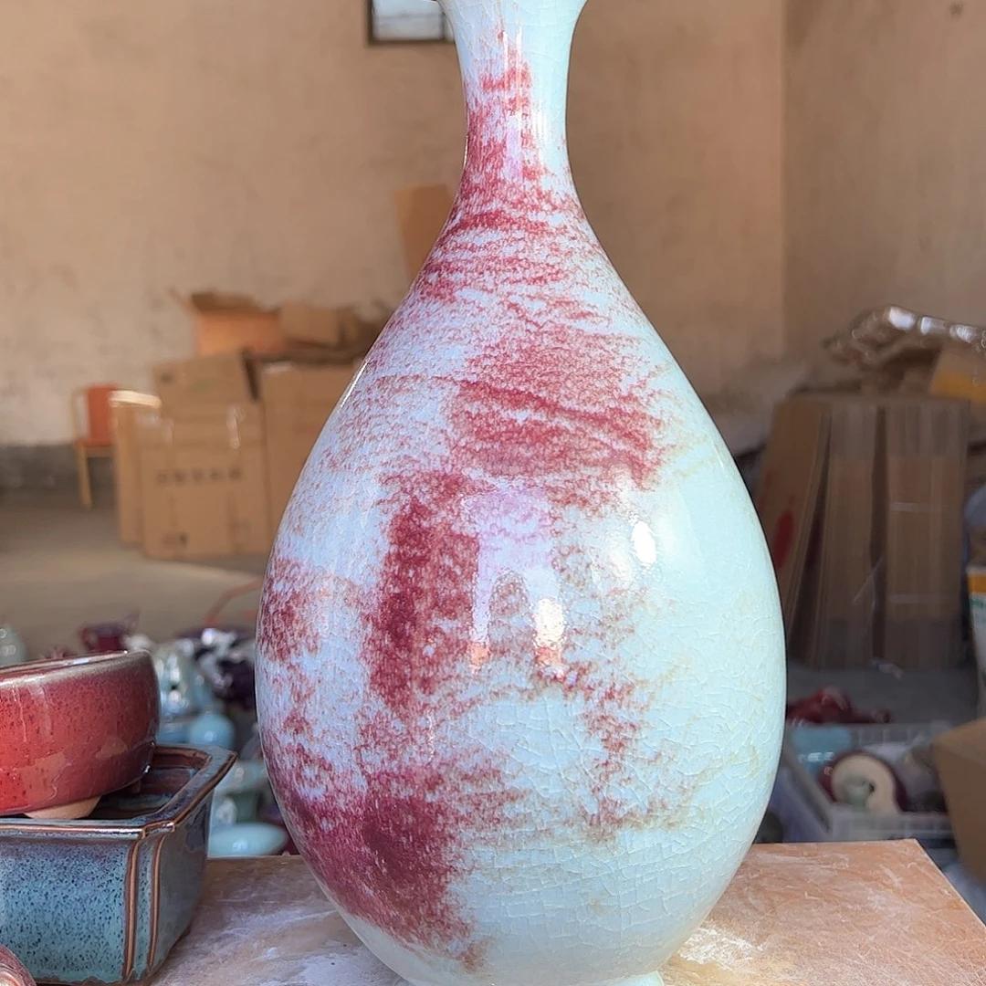 摆件郑家钧窑摆件微