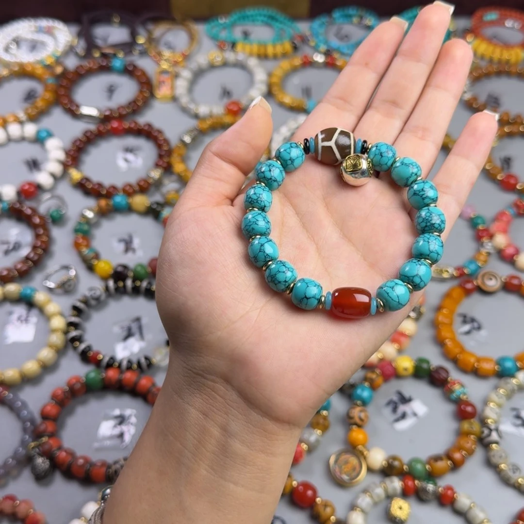 唐****?松石手串1.0尺寸