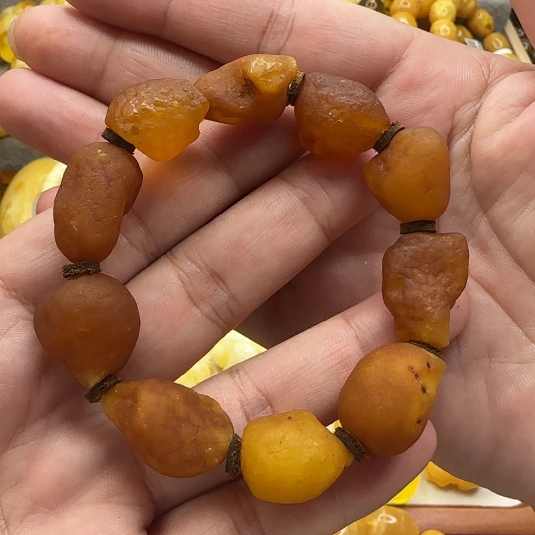 琥珀未镶嵌珠宝奇石