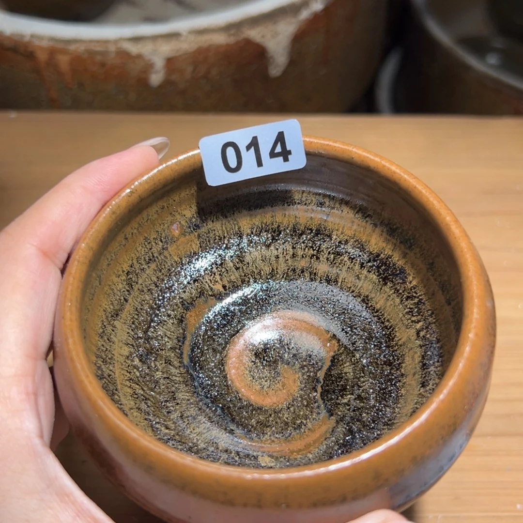茶盏全手工原矿原釉建盏