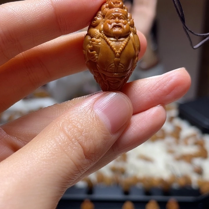 橄榄核吊坠橄榄 财神