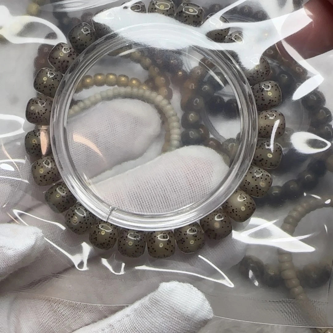 星月菩提手串石玉料