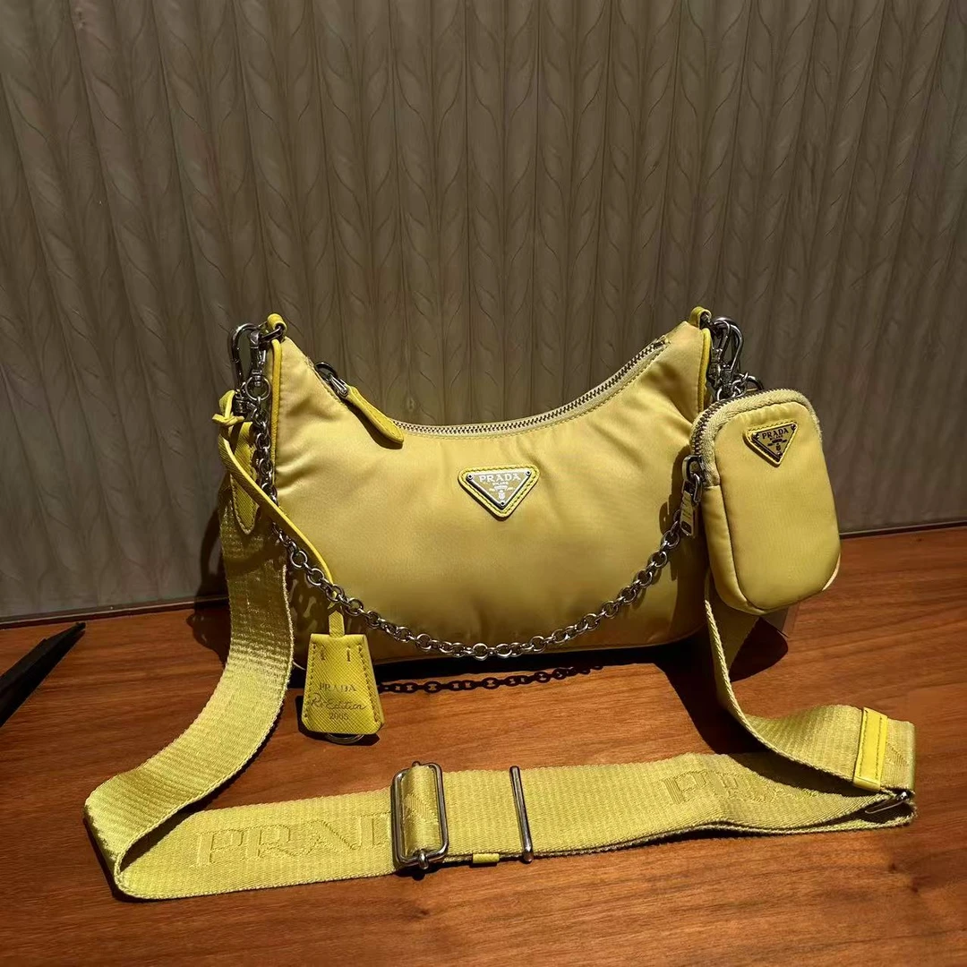 95新 Prada/普拉达 乱乱子中古/女士/单肩包/112637