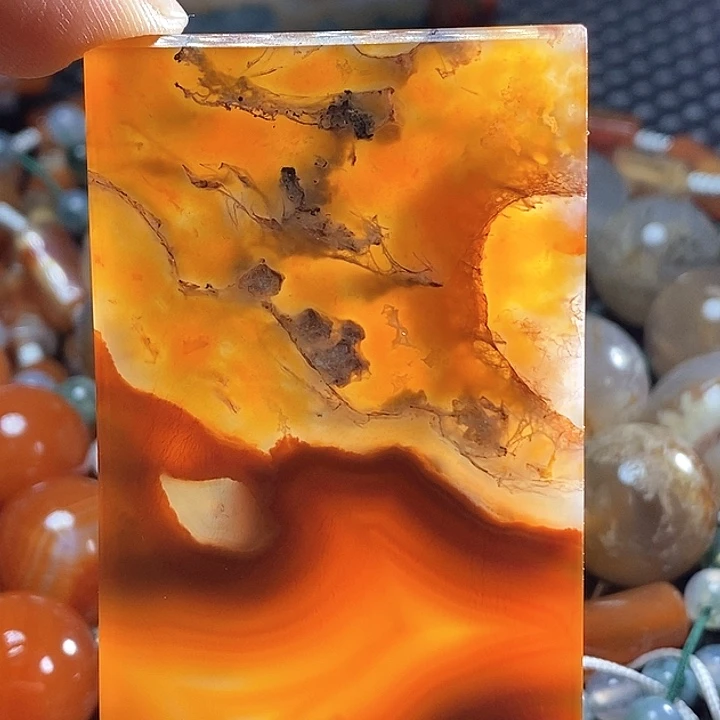 未镶嵌颈饰玛瑙/玉髓