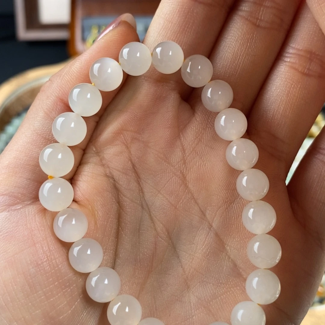 和田玉冰底蜂蜜水未镶嵌