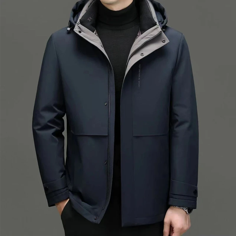 【程姐优选】高端【鹅绒服】可脱卸内胆一衣五穿鹅绒服加厚商务23802