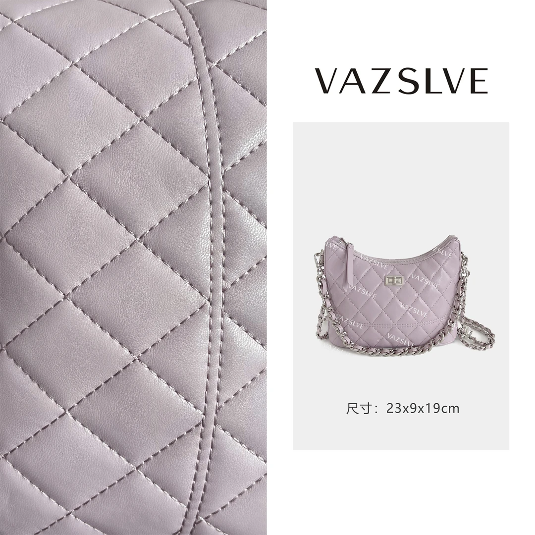 SK-92651-暮光紫 春季新款轻奢小包