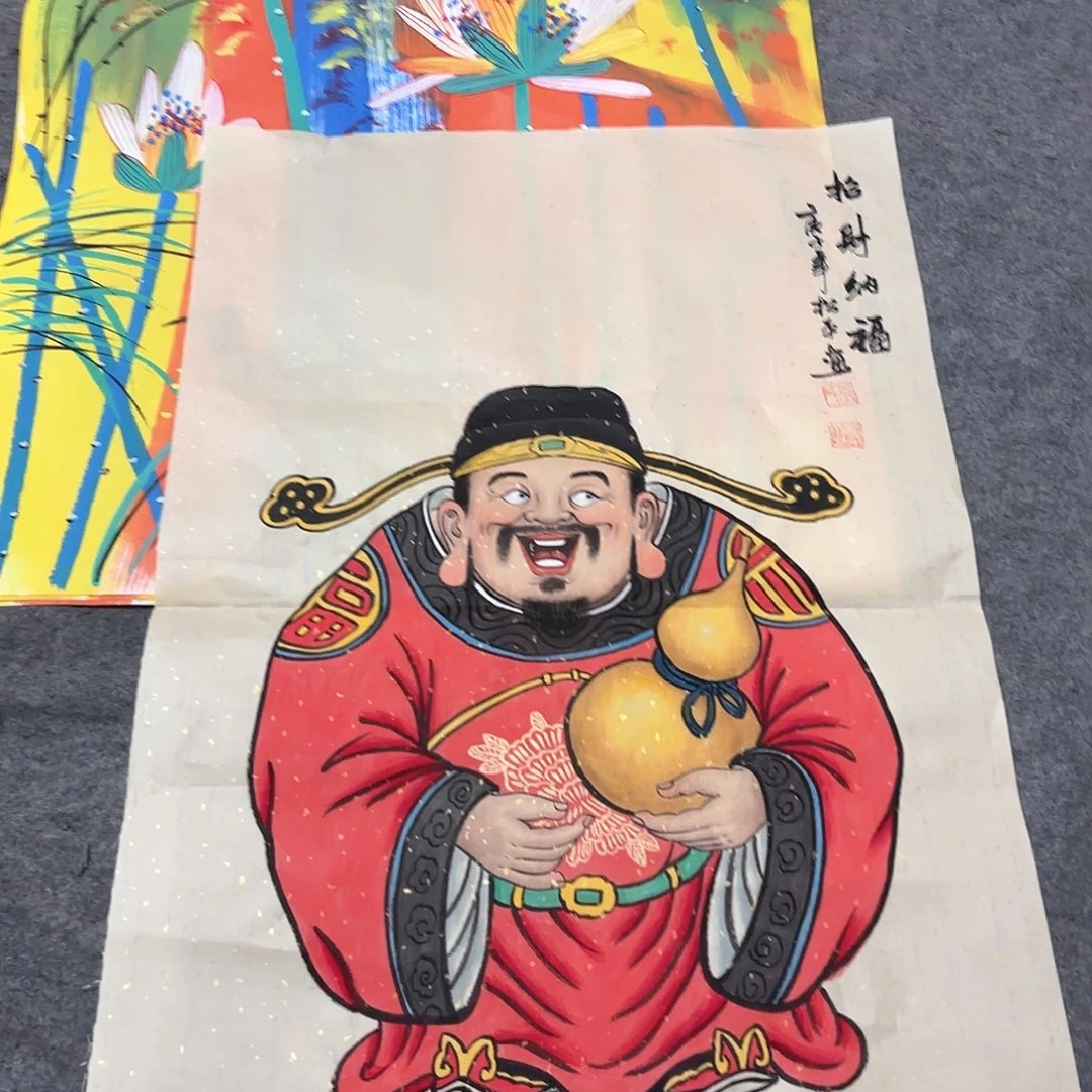 国画国画作品画心一张