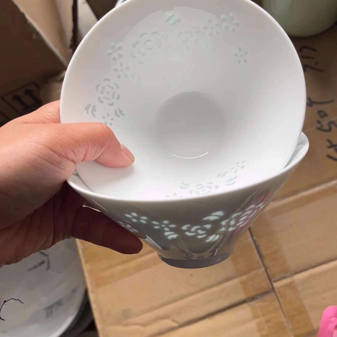 白泥景德镇高温瓷餐具