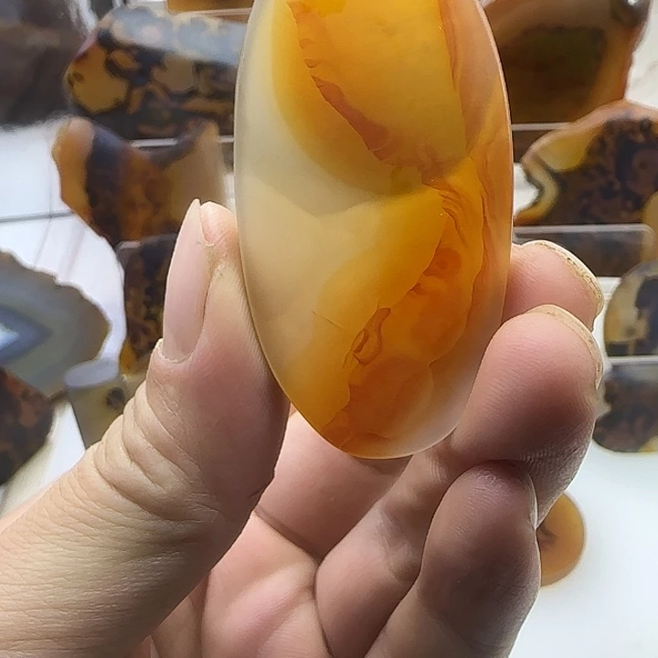 玛瑙/玉髓未镶嵌颈饰