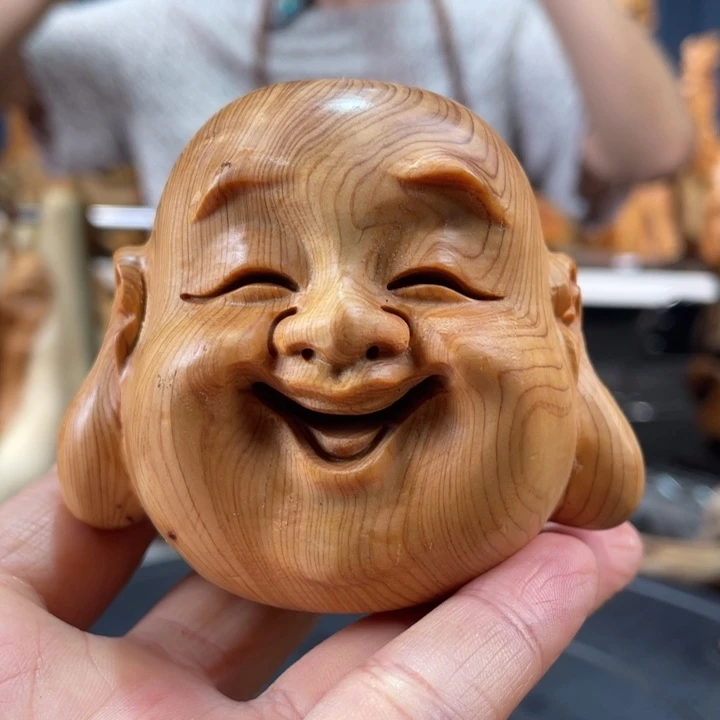 柏木（崖柏）手把件