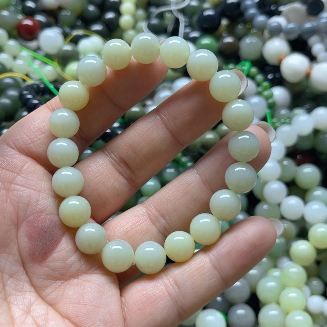 和田玉手链未镶嵌