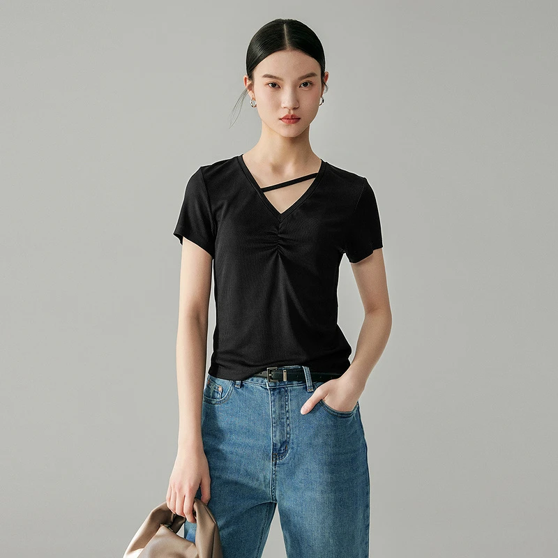 【小余专属】MOFAN摩凡夏新款白色T恤