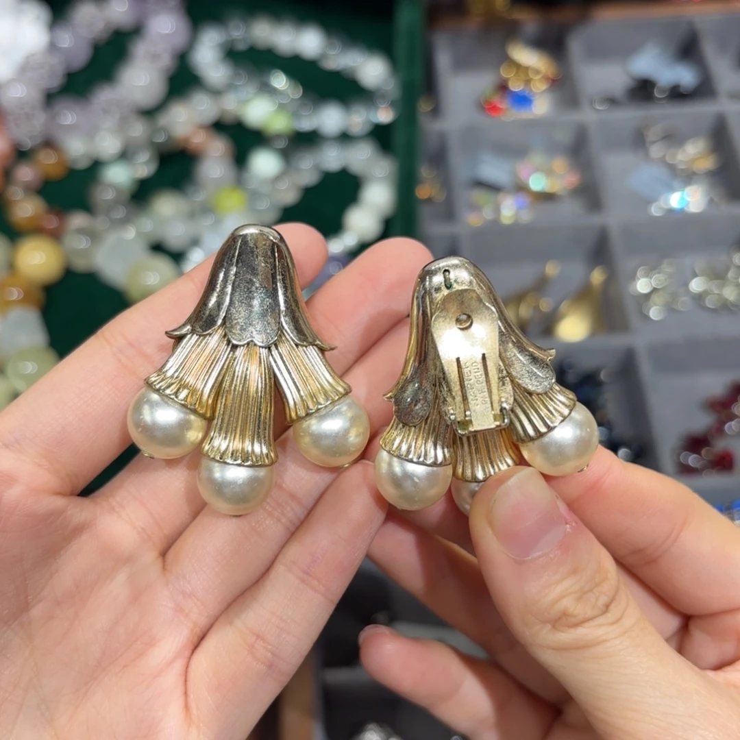 合成碳硅石纯铜耳夹