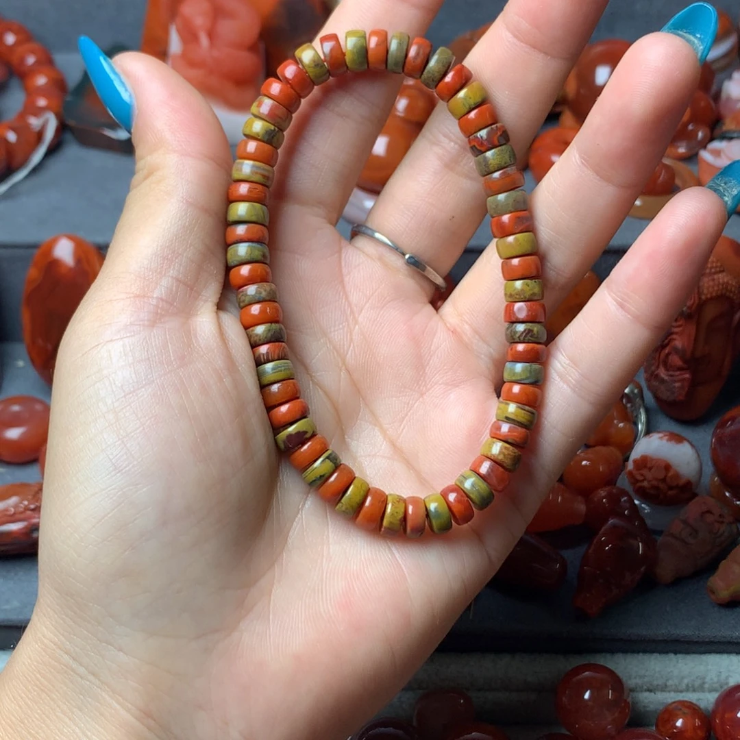 南红玛瑙未镶嵌配饰7mm