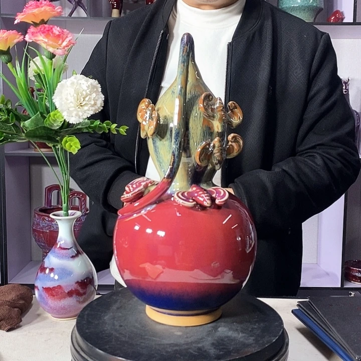 瓷片中国神垕精品钧瓷