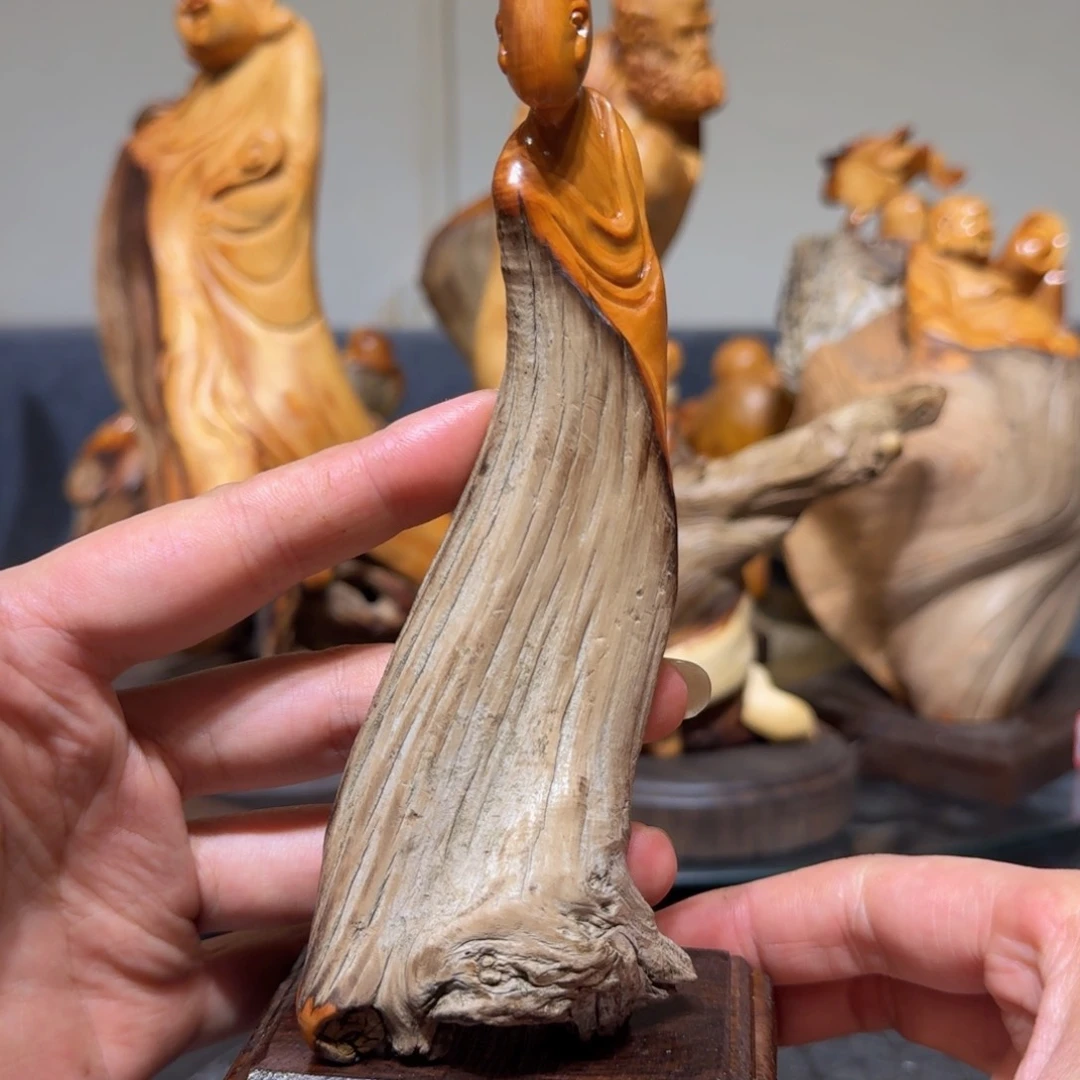 柏木（崖柏）崖柏手把件摆件