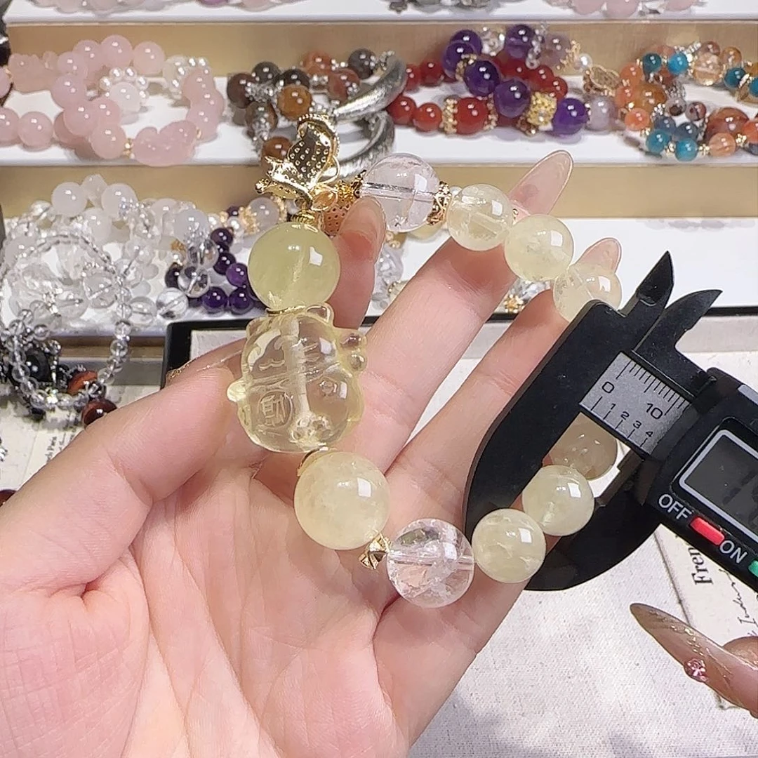 水晶手链未镶嵌把